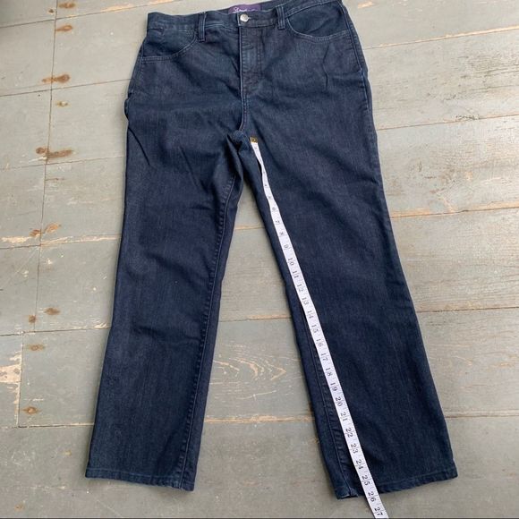 *SALE* EUC NYDJ Dark Wash Stretch Jeans NICE! - Picture 7 of 11